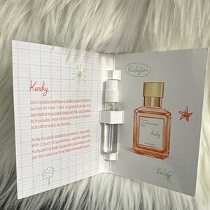 Maison Francis Kurkdjian Paris Eau de Parfum Spray Sample Tester 2ml 0.06 fl. Oz